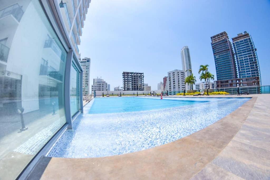 1Bd Condo Amazing View-Modern Apt-Luxury Building Cartagena Exterior photo